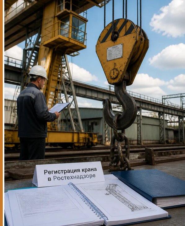 Регистрация крана в Ростехнадзоре в Новоуральске от 15312 р. | Авеста ОТиПБ